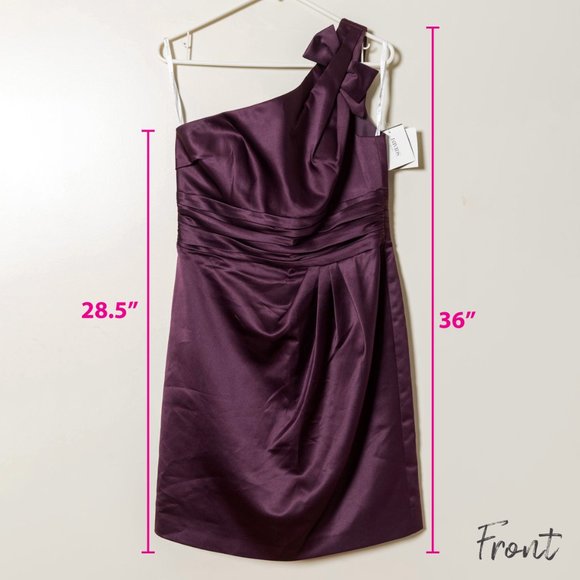 David’s Bridal - Dress NWT - Plum Size 10 - Picture 2 of 12